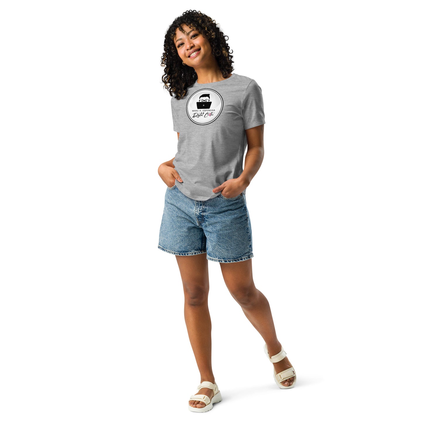 Digital Cr8tor Logo Women's Relaxed T-Shirt