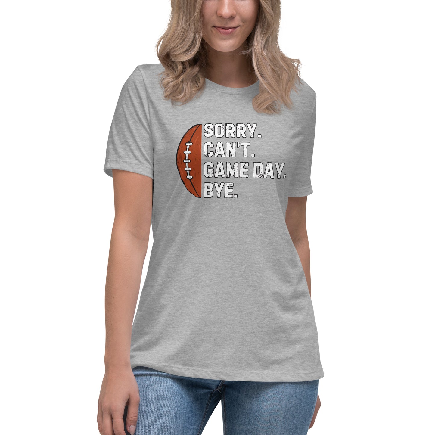 Football Game Day Women's Relaxed T-Shirt