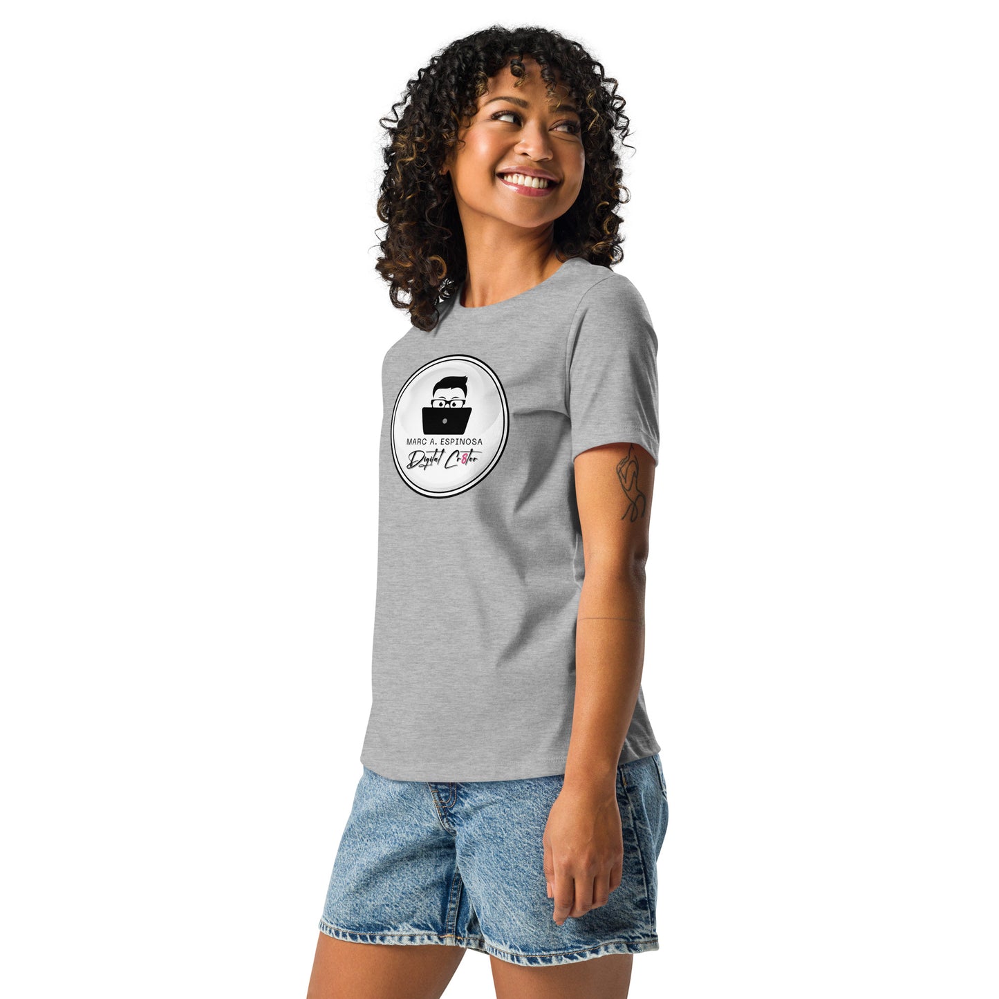 Digital Cr8tor Logo Women's Relaxed T-Shirt