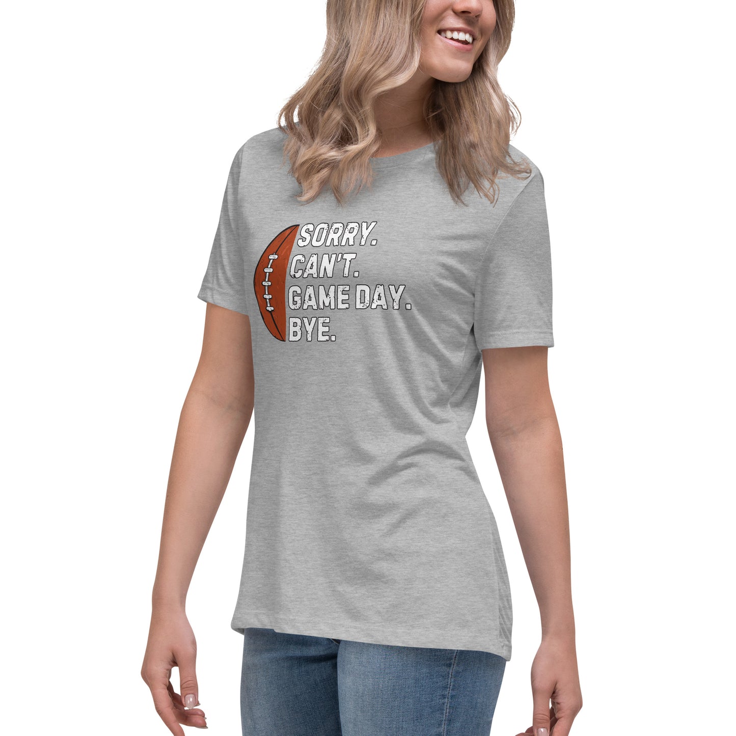 Football Game Day Women's Relaxed T-Shirt