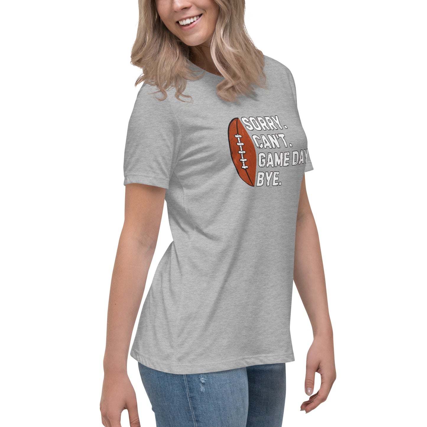 Football Game Day Women's Relaxed T-Shirt