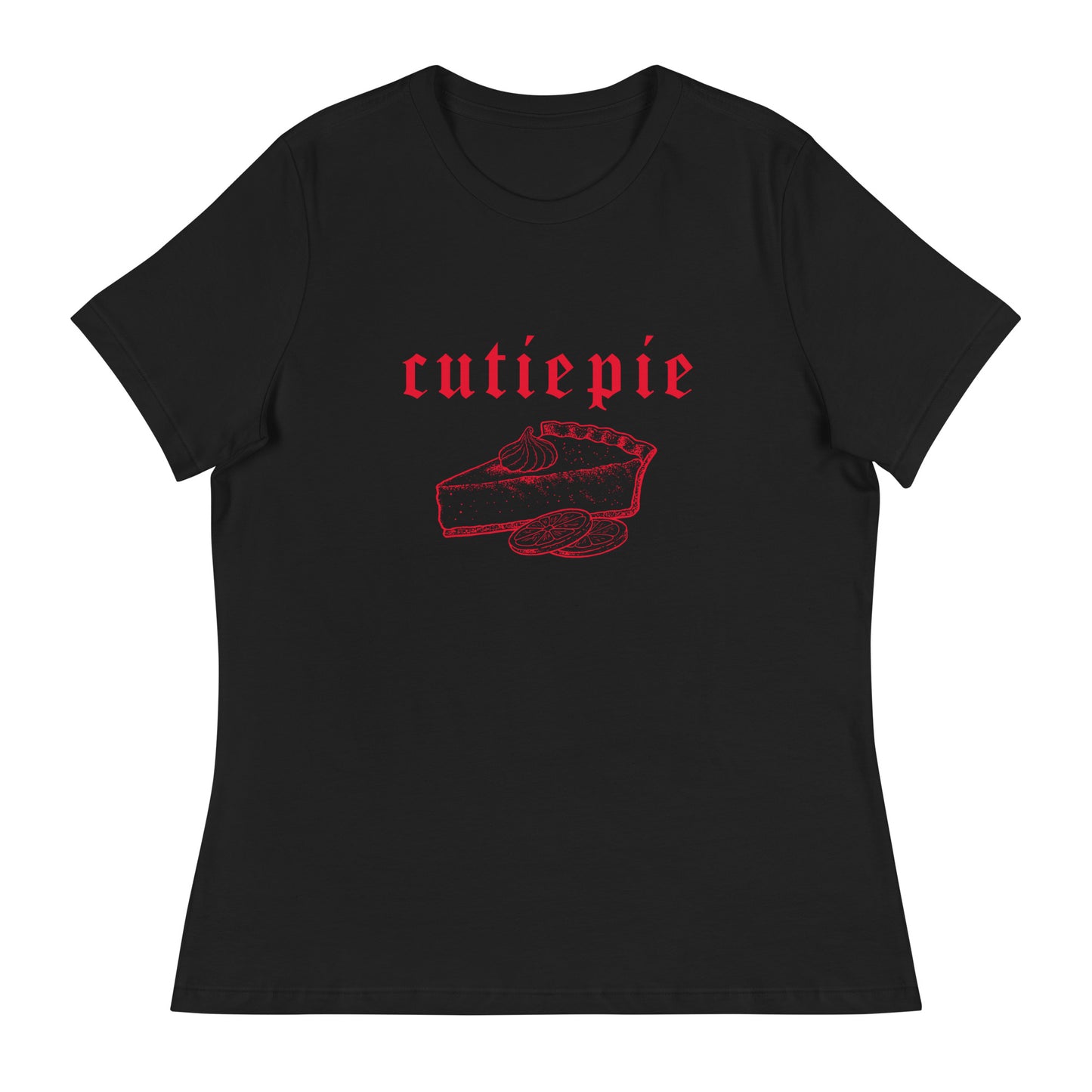 Cutie Pie Slice Women's Relaxed T-Shirt