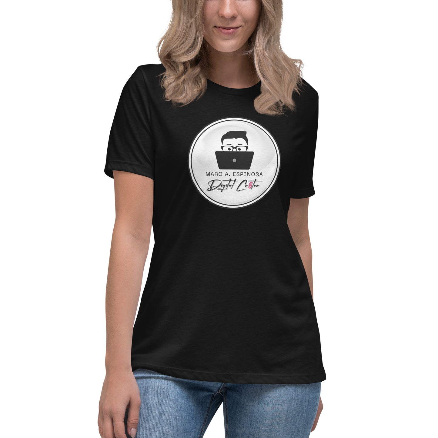 Digital Cr8tor Logo Women's Relaxed T-Shirt