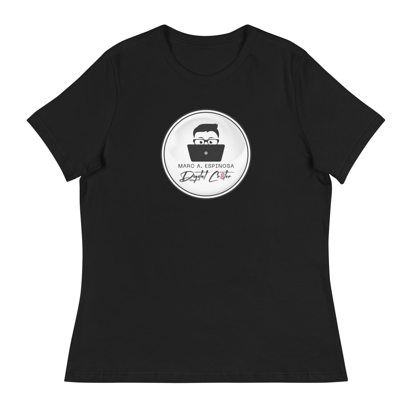 Digital Cr8tor Logo Women's Relaxed T-Shirt