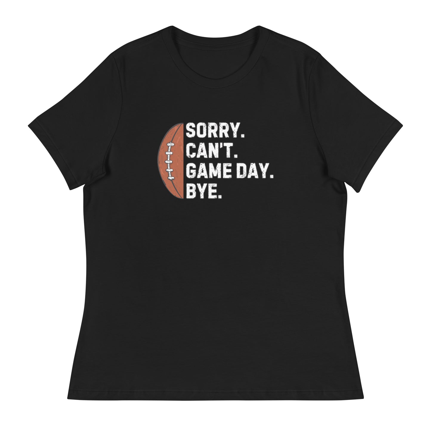 Football Game Day Women's Relaxed T-Shirt