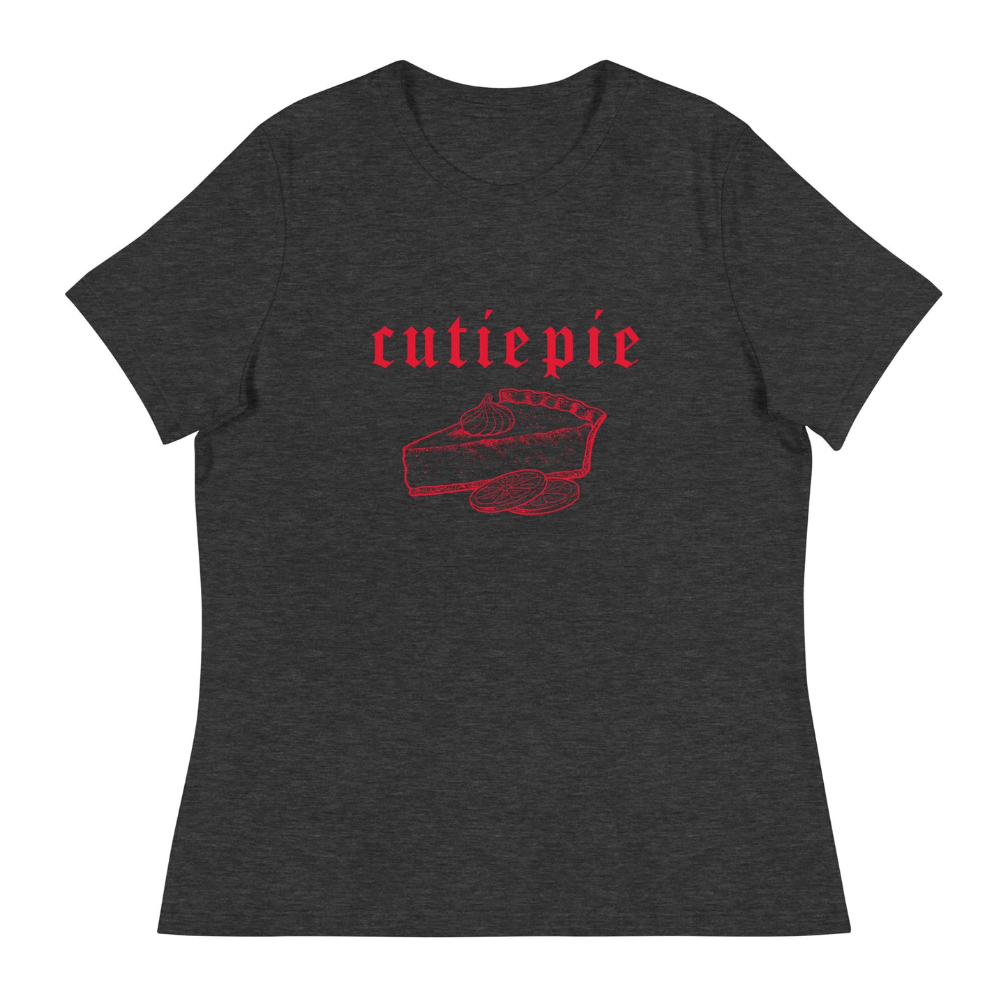 Cutie Pie Slice Women's Relaxed T-Shirt