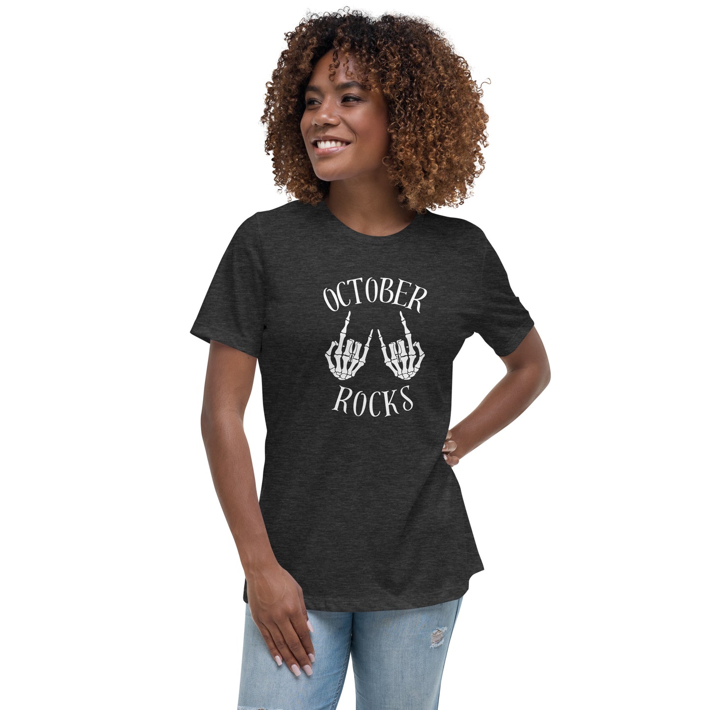 October ROCKS Women's Relaxed T-Shirt