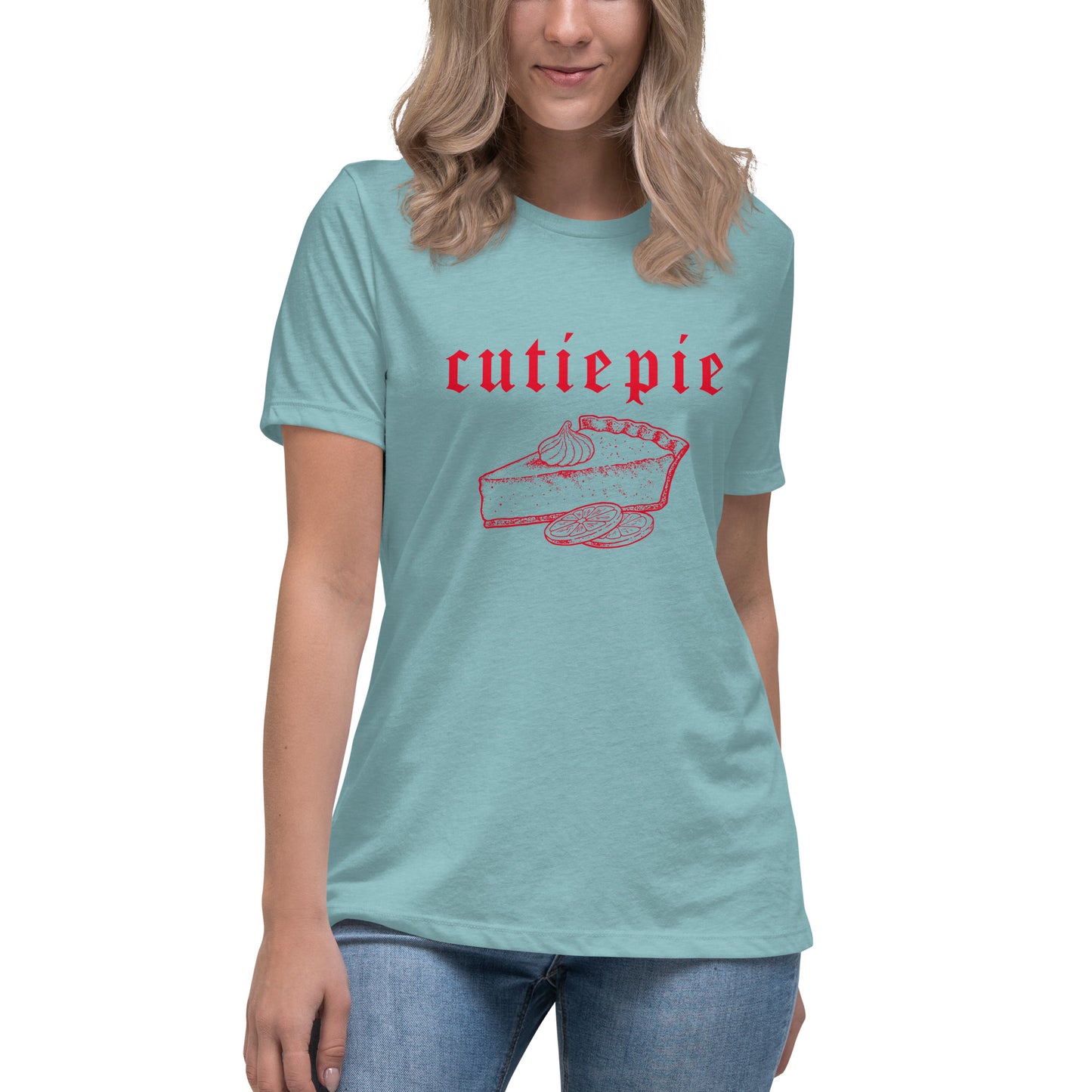 Cutie Pie Slice Women's Relaxed T-Shirt