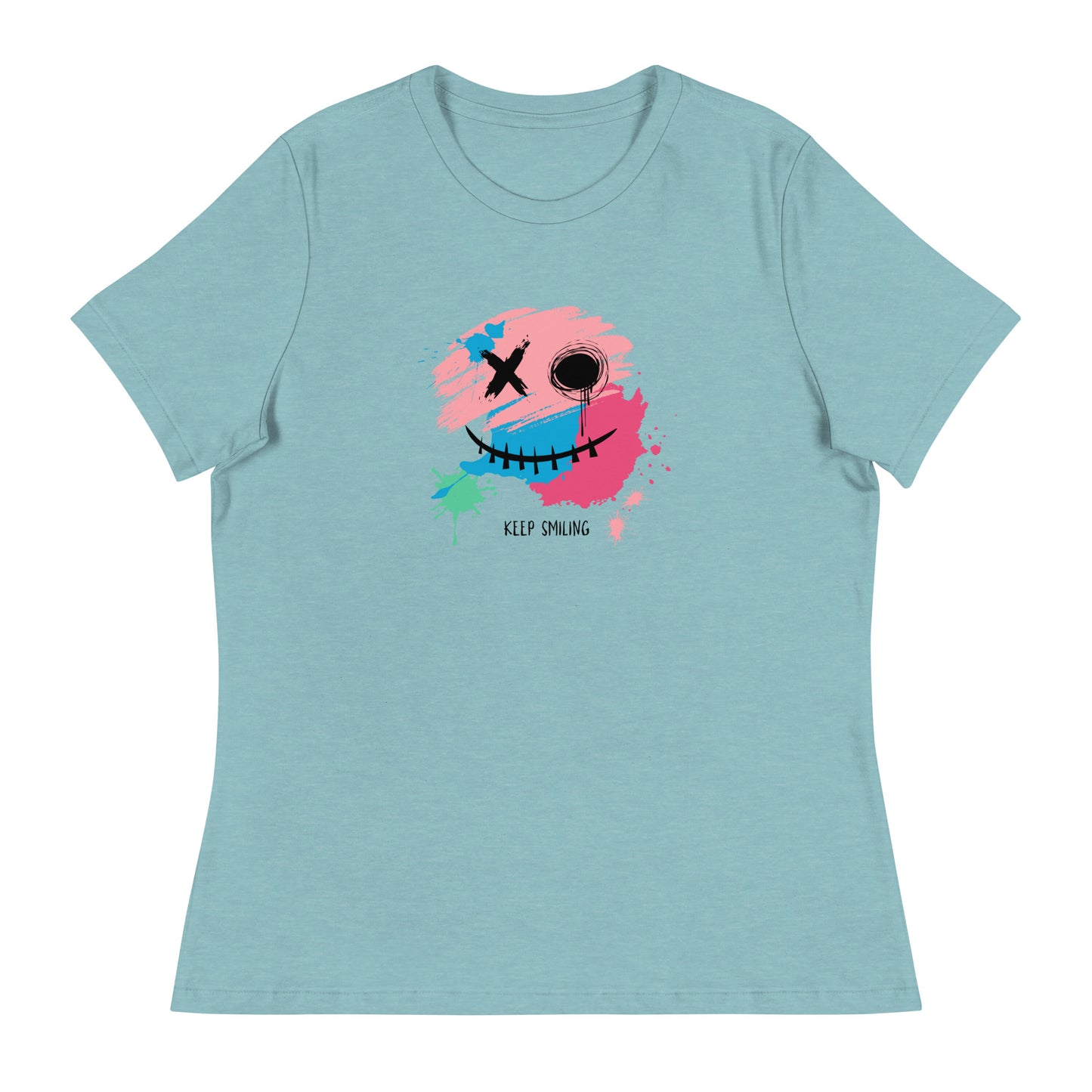 Keep Smiling Women's Relaxed T-Shirt