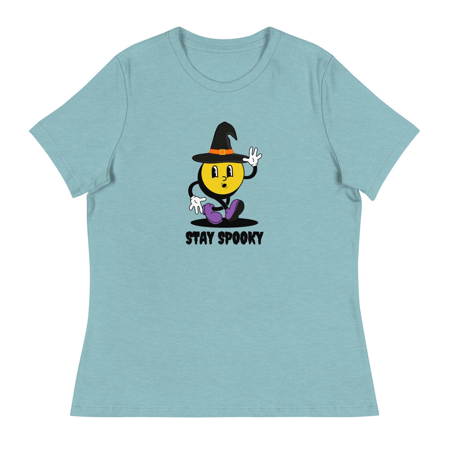 Stay Spooky Smiley Women's Relaxed T-Shirt