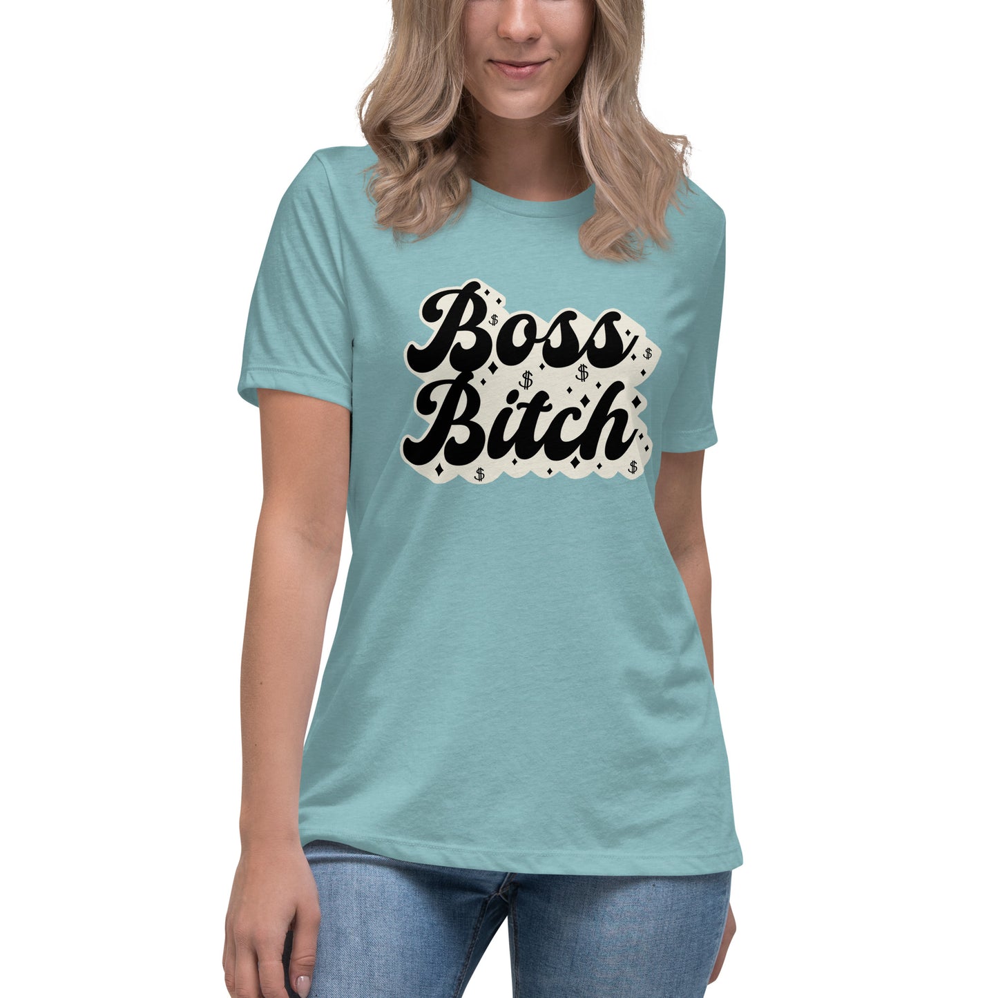 BOSS BITCH Women's Relaxed T-Shirt