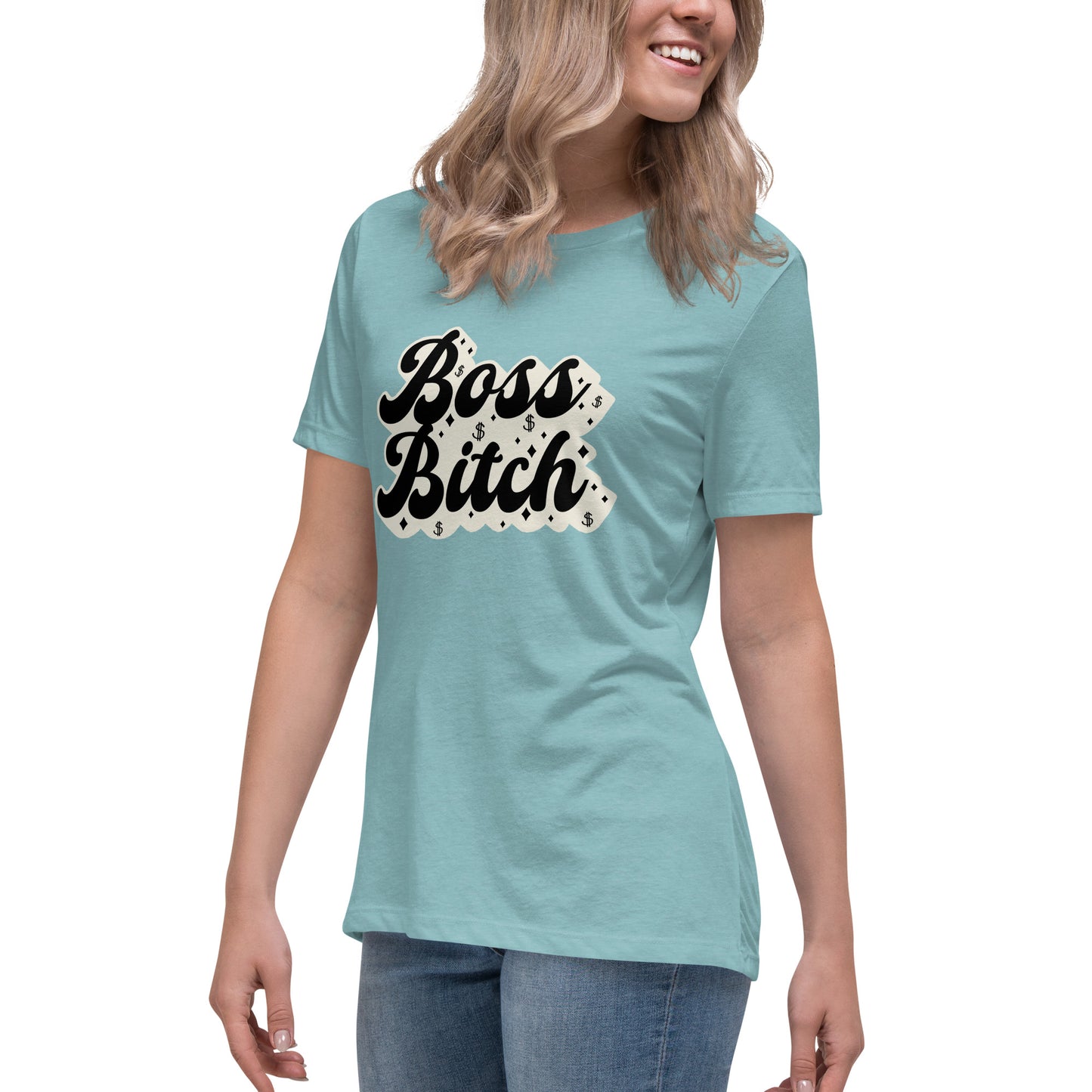 BOSS BITCH Women's Relaxed T-Shirt