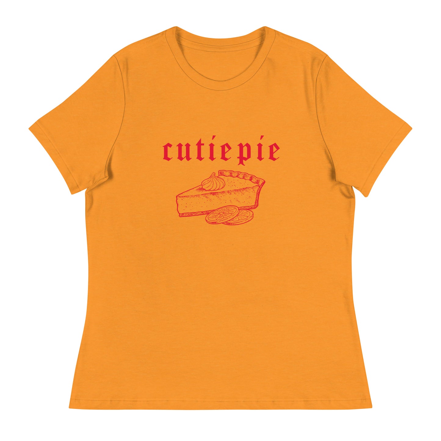 Cutie Pie Slice Women's Relaxed T-Shirt