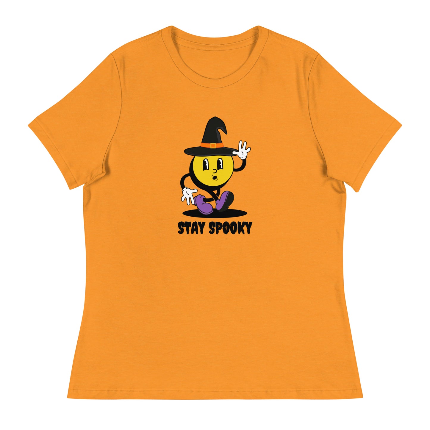 Stay Spooky Smiley Women's Relaxed T-Shirt