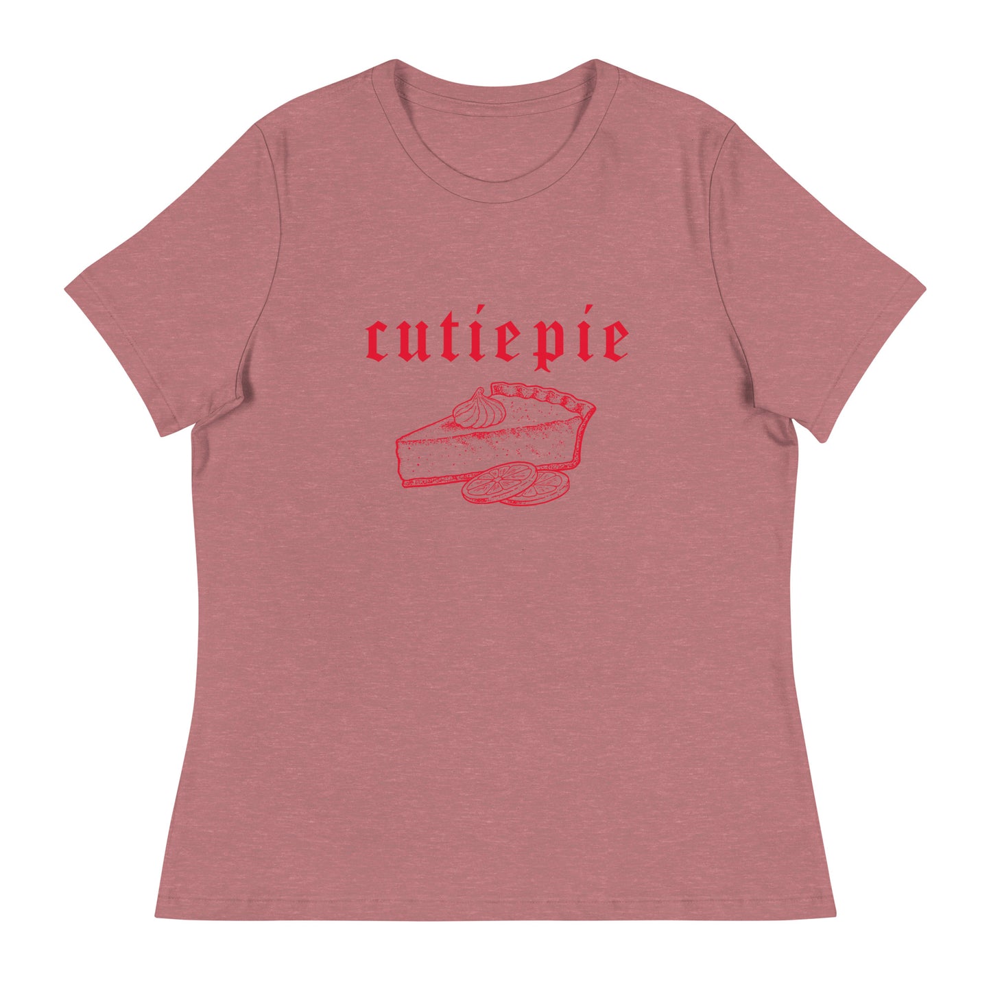 Cutie Pie Slice Women's Relaxed T-Shirt