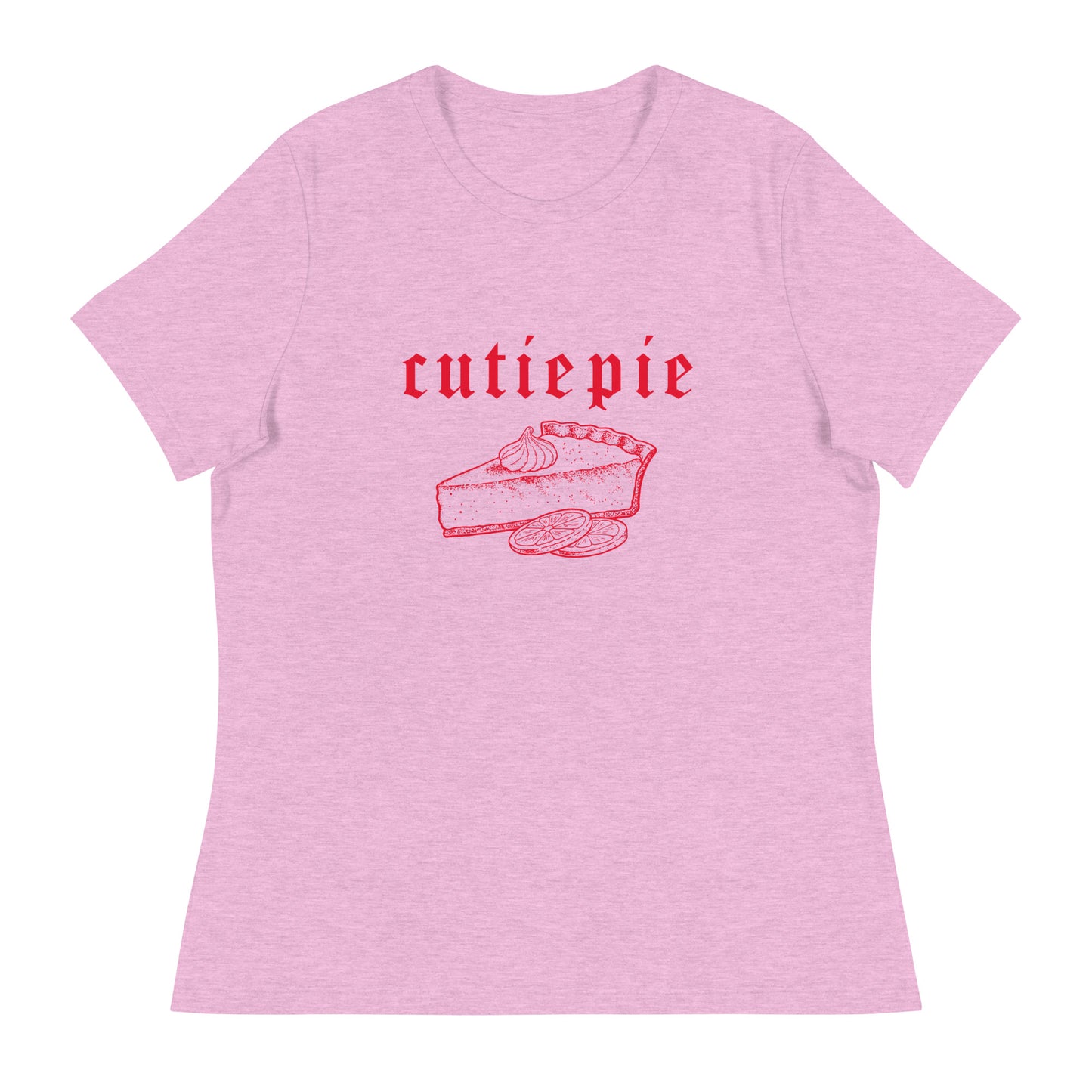 Cutie Pie Slice Women's Relaxed T-Shirt