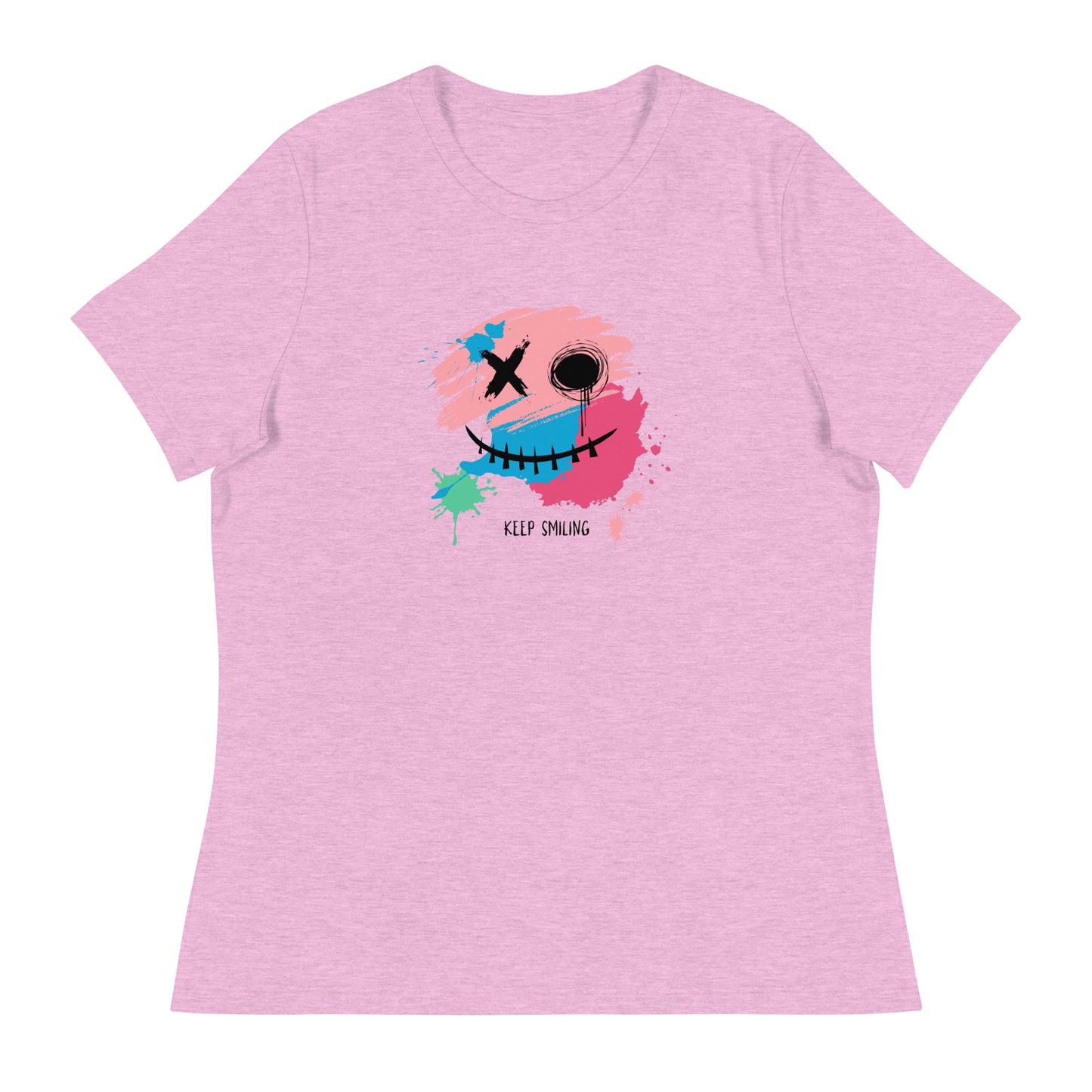 Keep Smiling Women's Relaxed T-Shirt