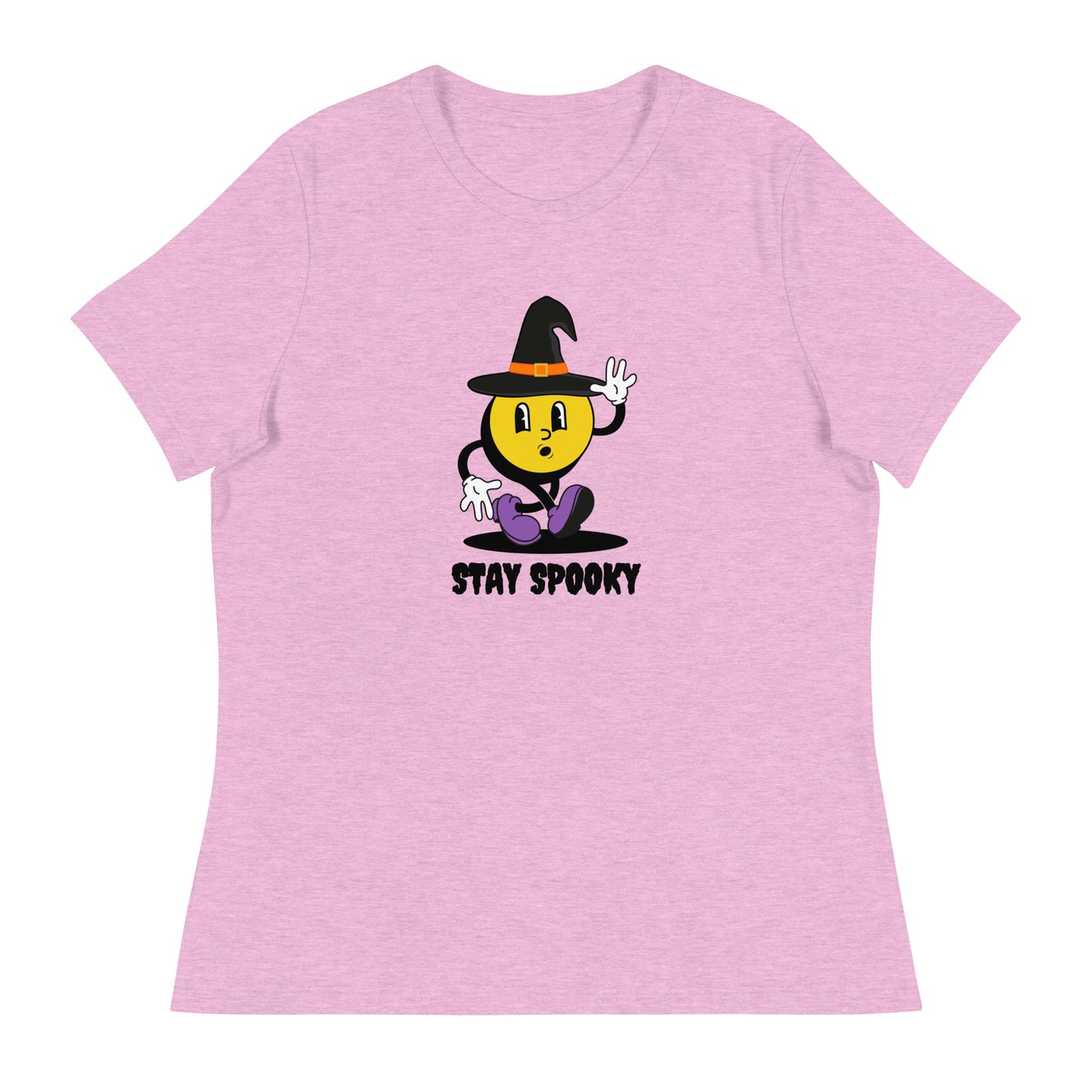 Stay Spooky Smiley Women's Relaxed T-Shirt