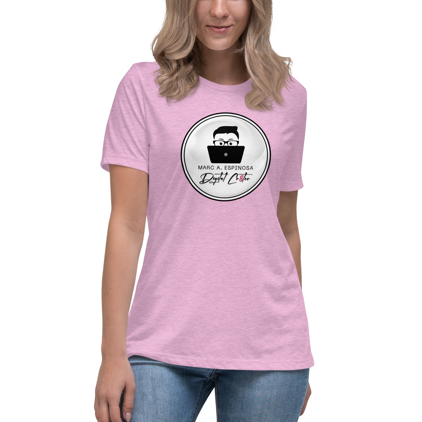 Digital Cr8tor Logo Women's Relaxed T-Shirt