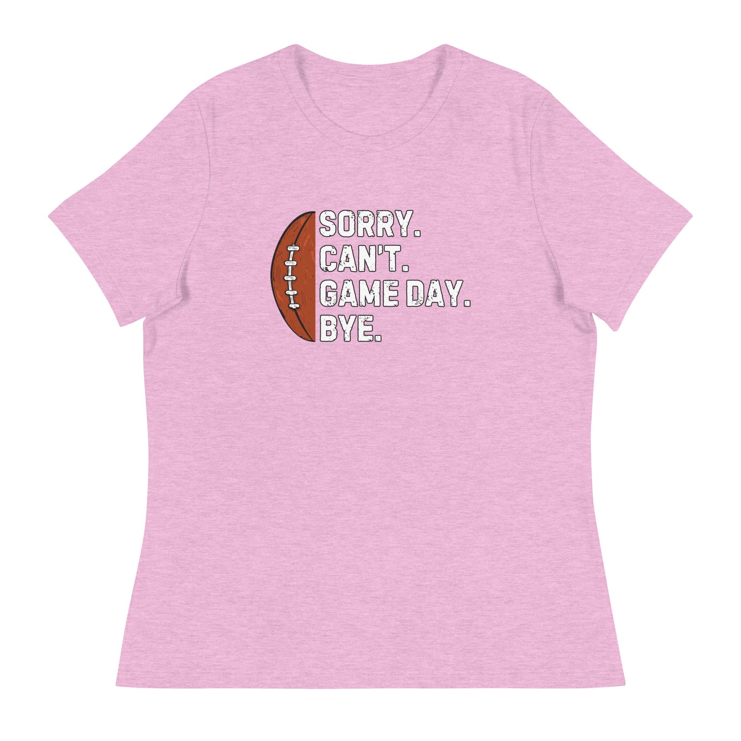 Football Game Day Women's Relaxed T-Shirt