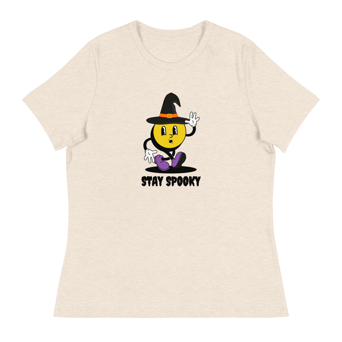 Stay Spooky Smiley Women's Relaxed T-Shirt