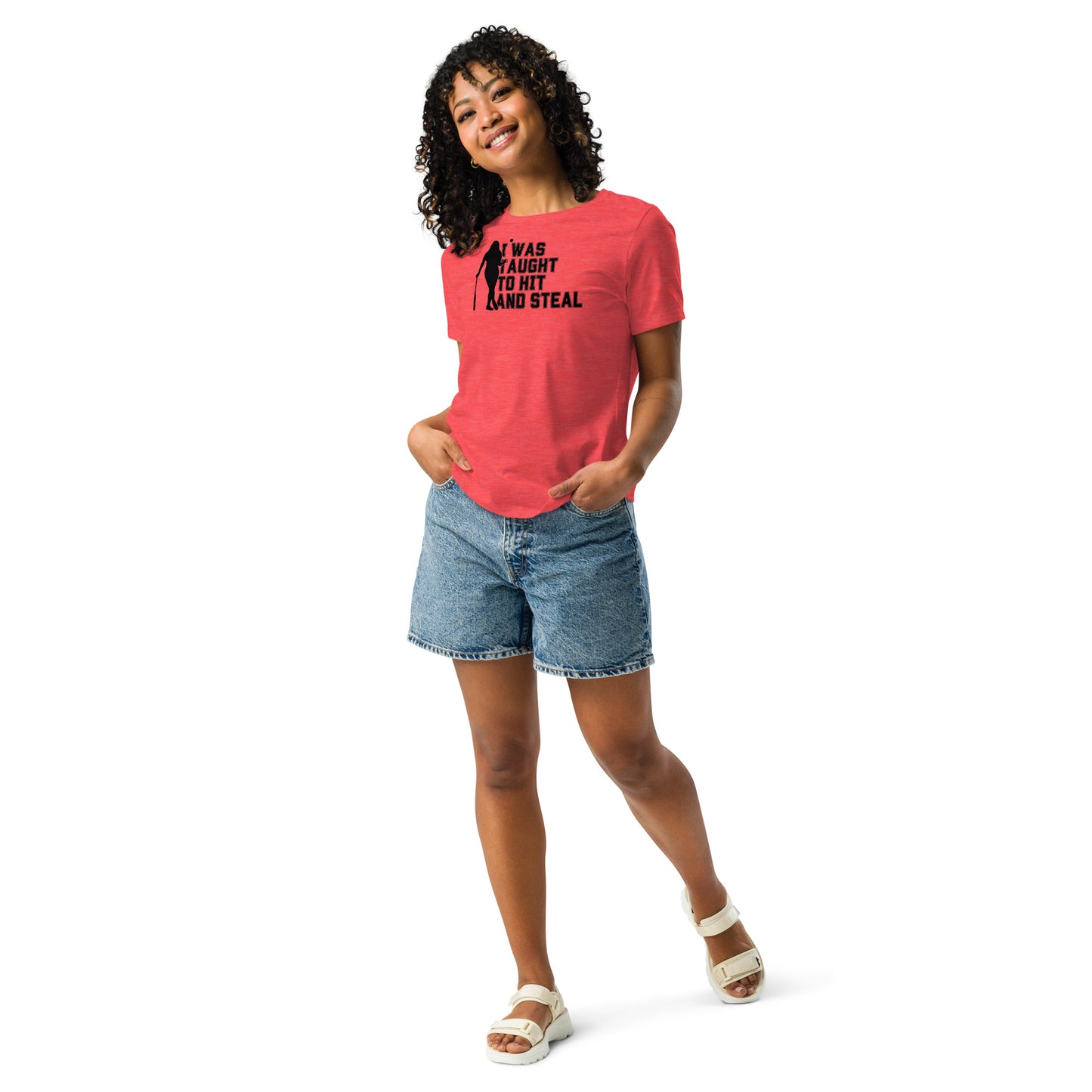 Hit and Steal Women's Relaxed T-Shirt