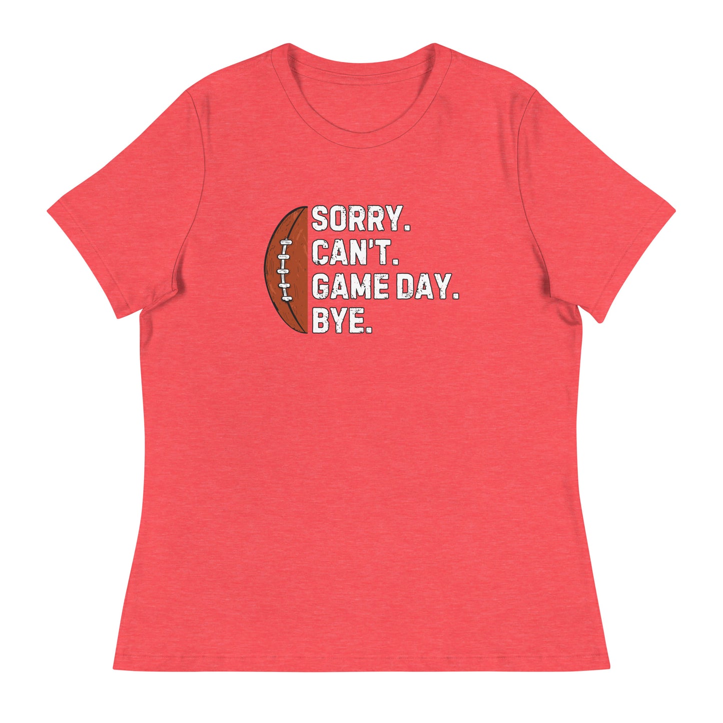 Football Game Day Women's Relaxed T-Shirt