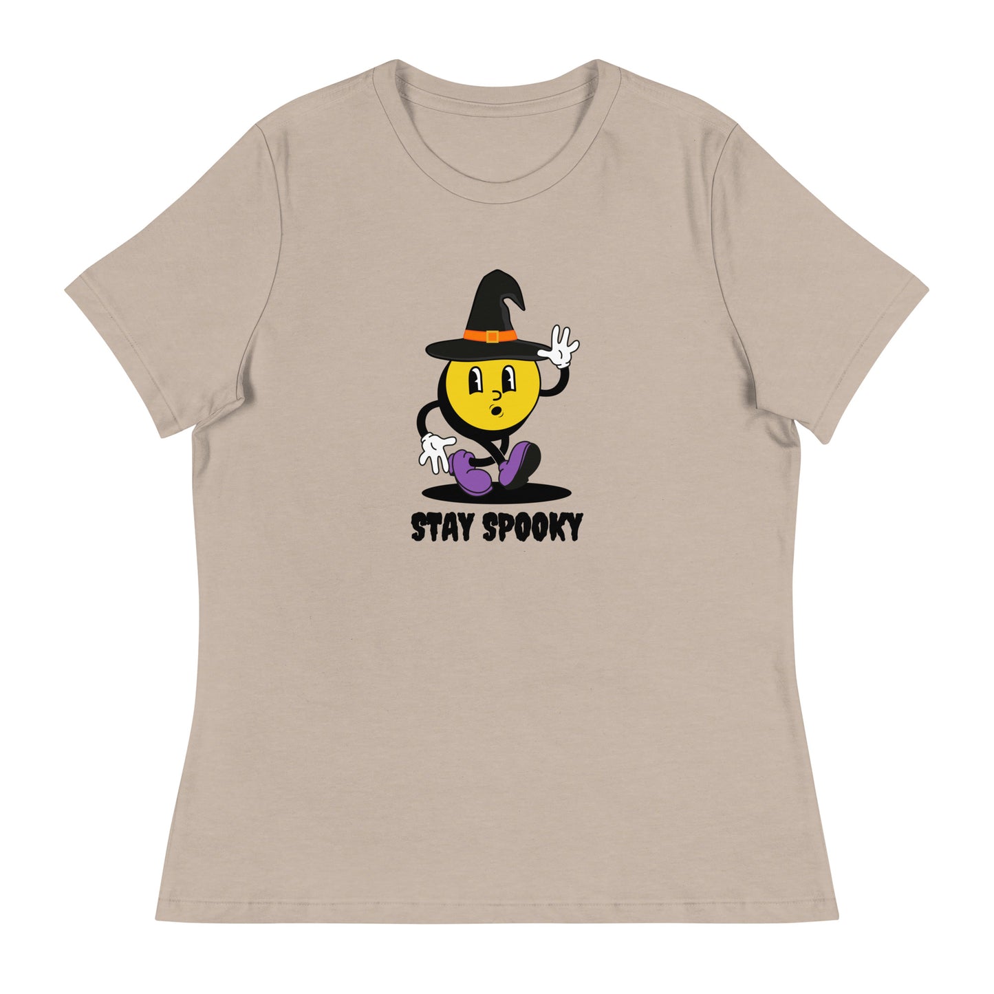 Stay Spooky Smiley Women's Relaxed T-Shirt