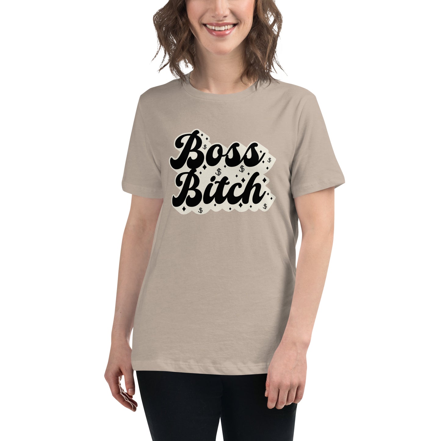 BOSS BITCH Women's Relaxed T-Shirt