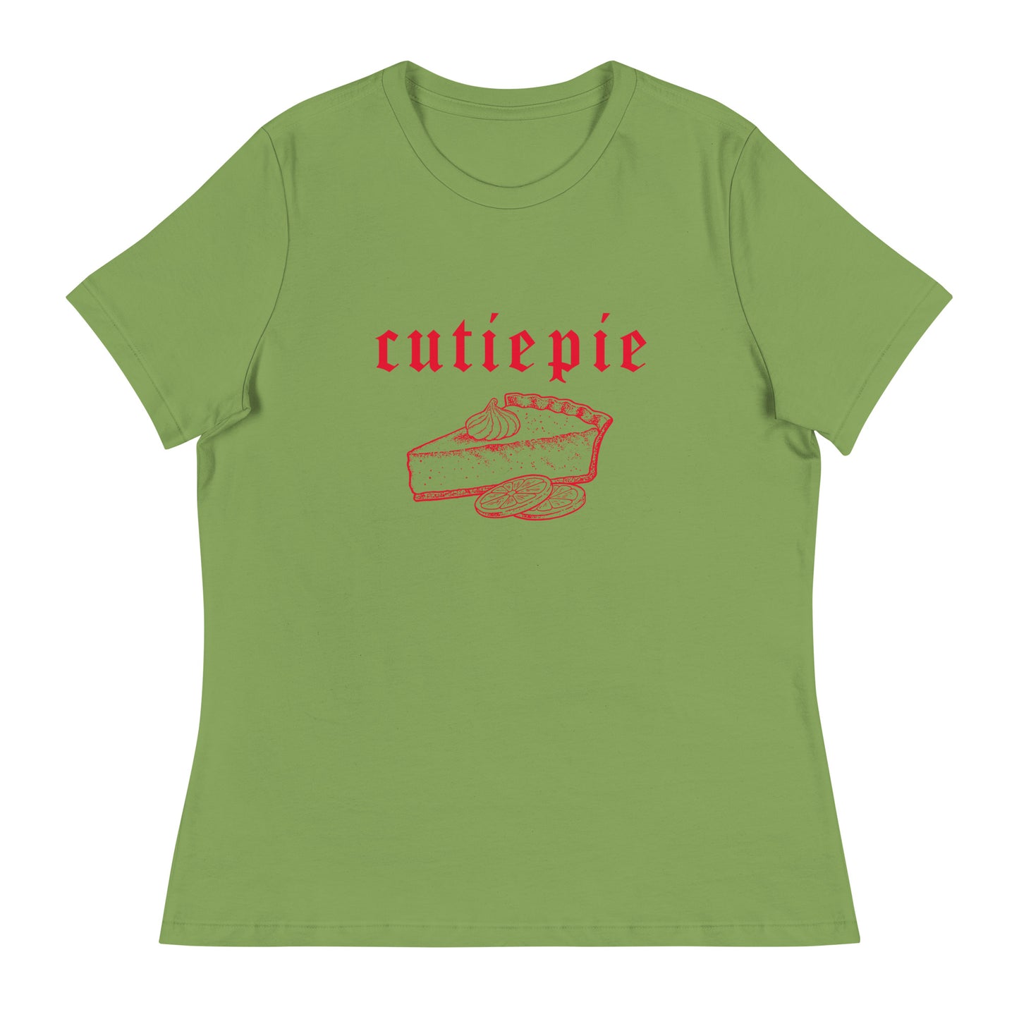 Cutie Pie Slice Women's Relaxed T-Shirt