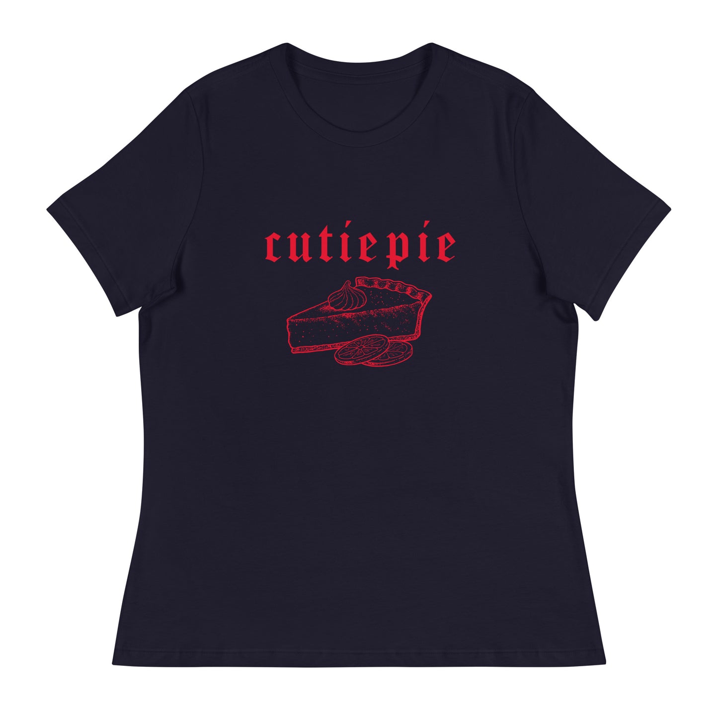 Cutie Pie Slice Women's Relaxed T-Shirt