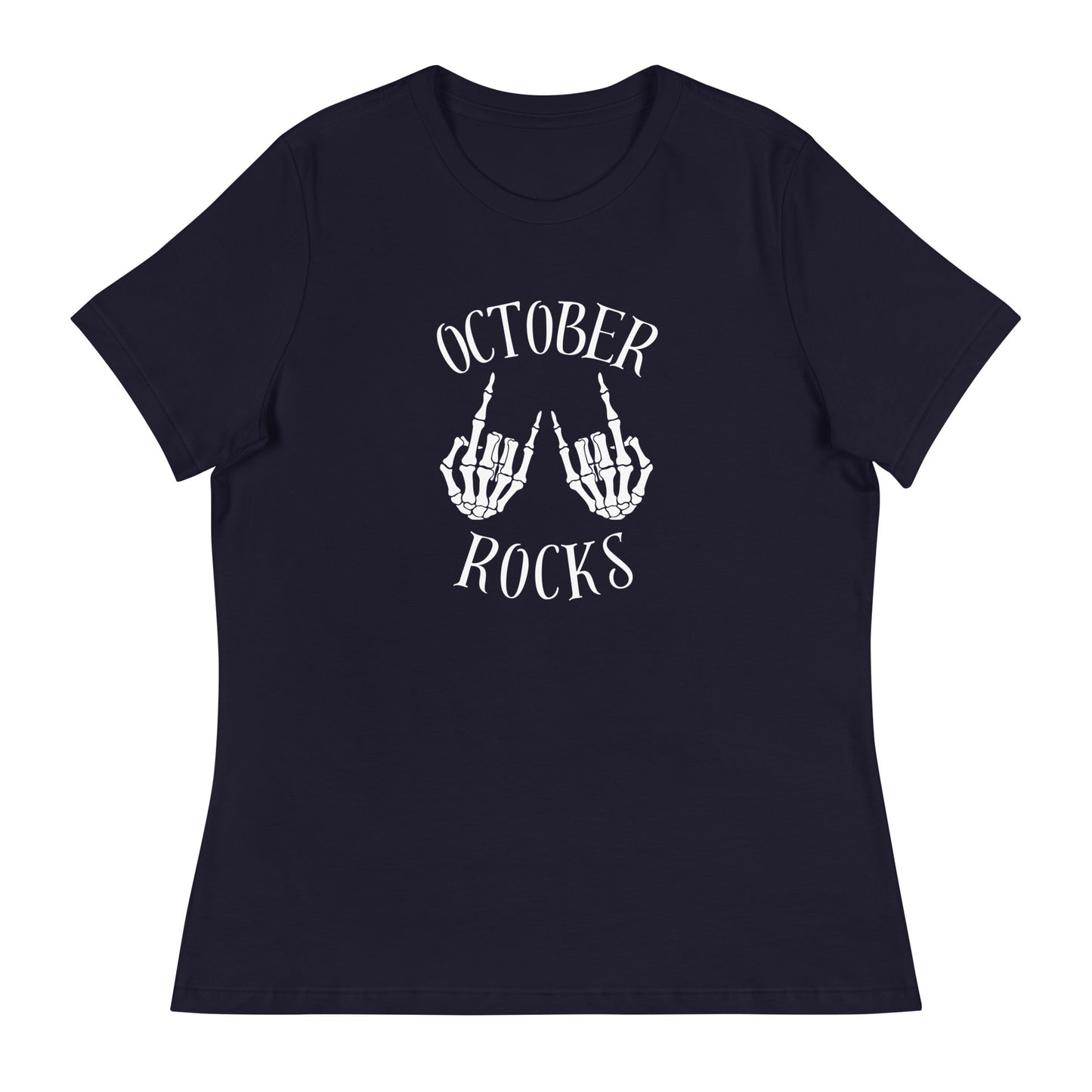 October ROCKS Women's Relaxed T-Shirt