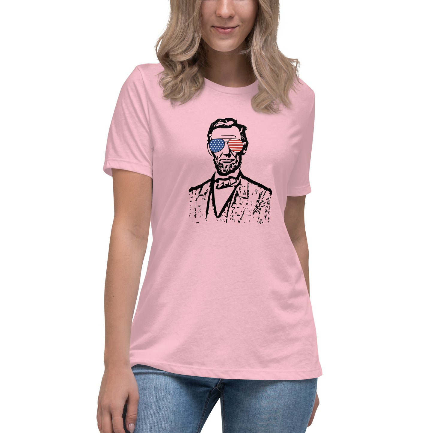 Abe Lincoln Came to Party Women's Relaxed T-Shirt