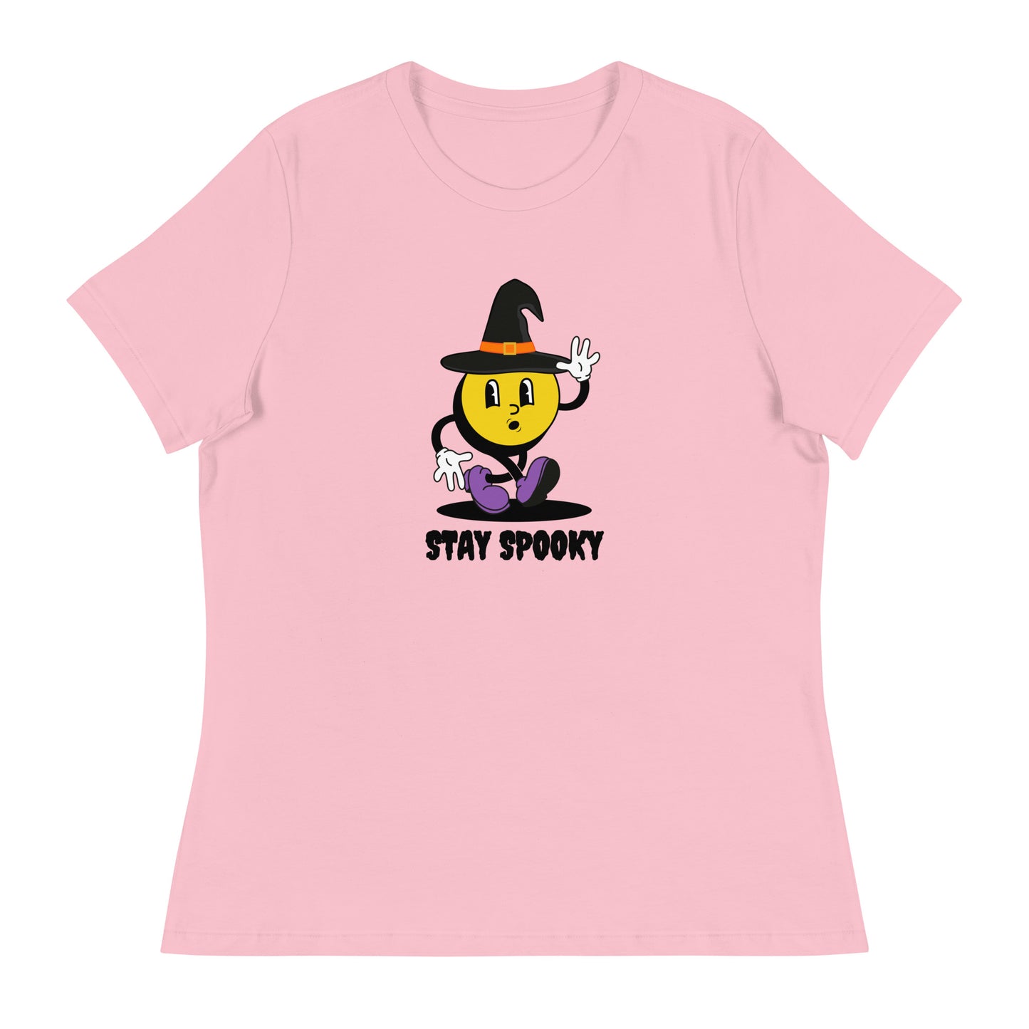 Stay Spooky Smiley Women's Relaxed T-Shirt