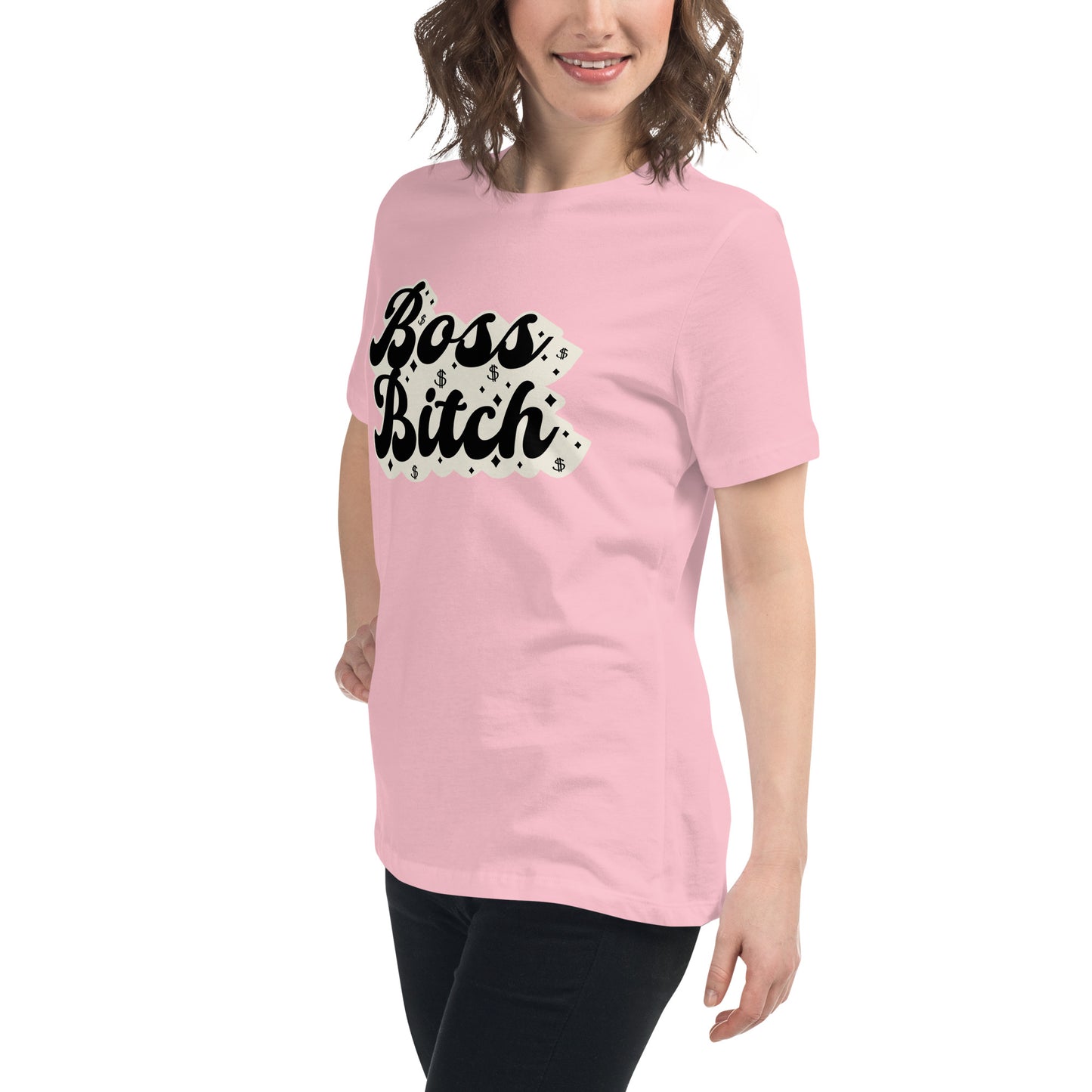 BOSS BITCH Women's Relaxed T-Shirt