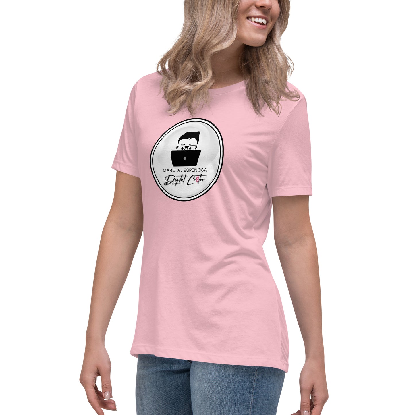 Digital Cr8tor Logo Women's Relaxed T-Shirt