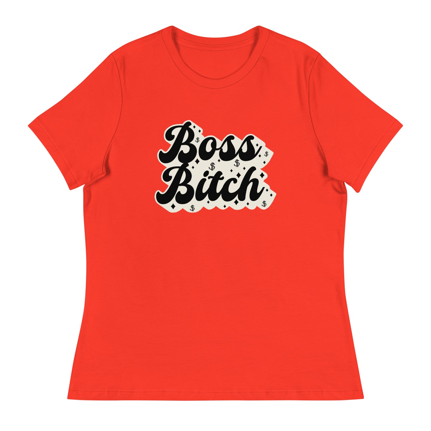 BOSS BITCH Women's Relaxed T-Shirt