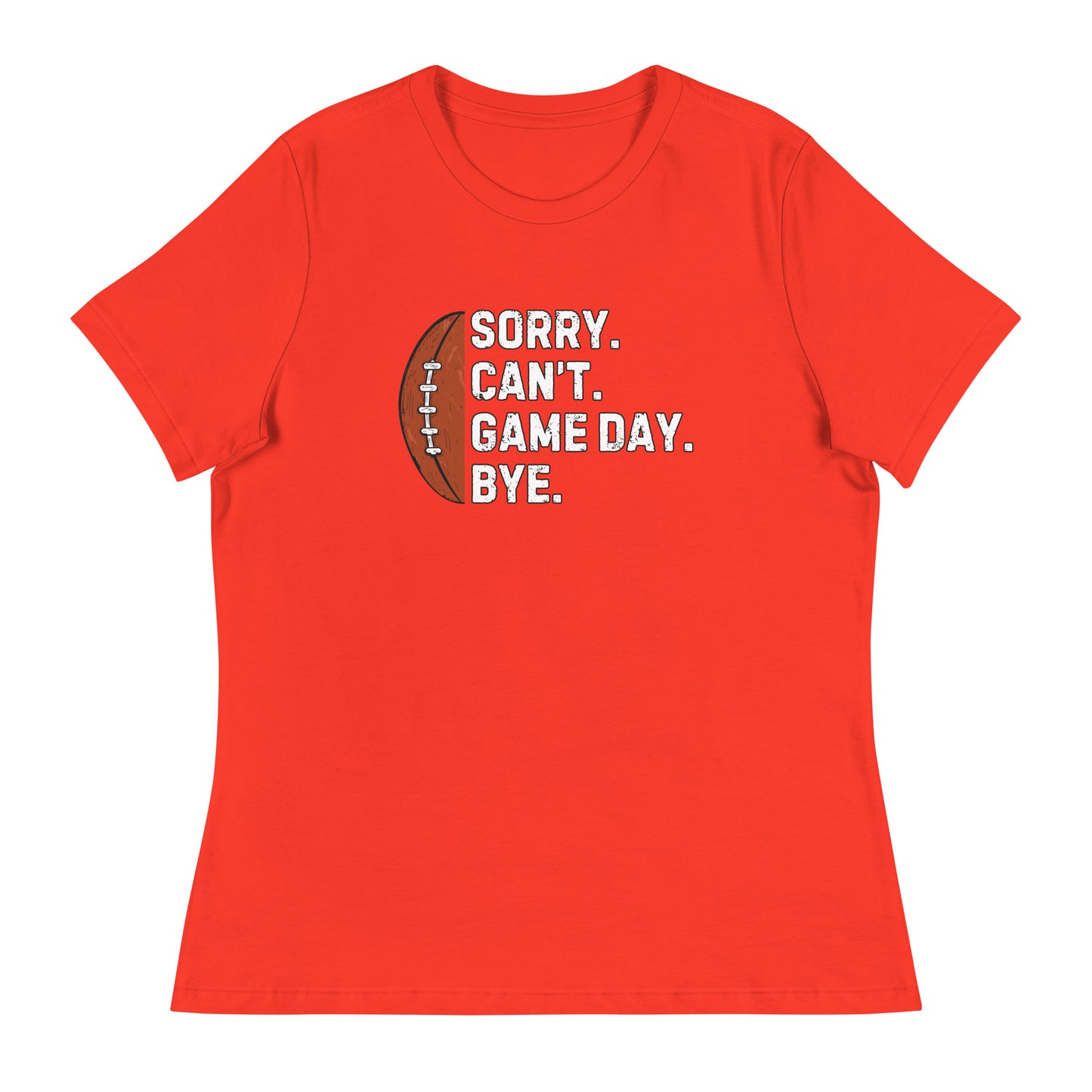 Football Game Day Women's Relaxed T-Shirt