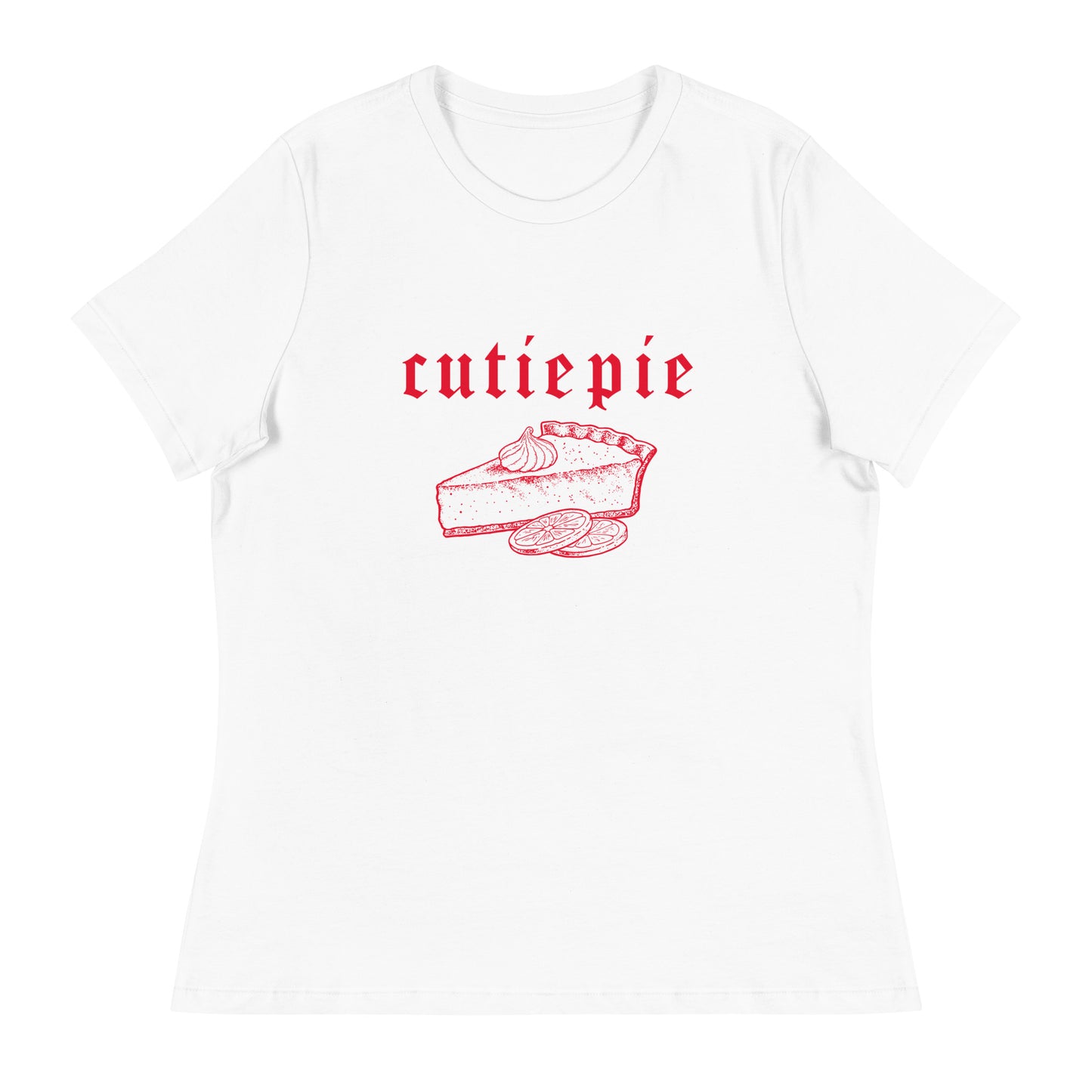 Cutie Pie Slice Women's Relaxed T-Shirt