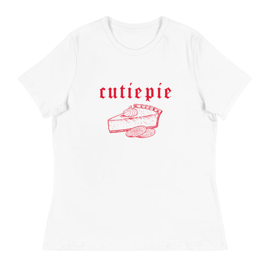 Cutie Pie Slice Women's Relaxed T-Shirt