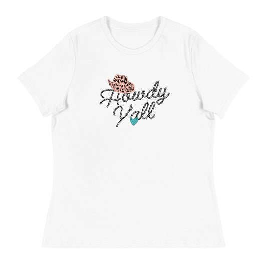 Howdy Y'all Roping Women's Relaxed T-Shirt