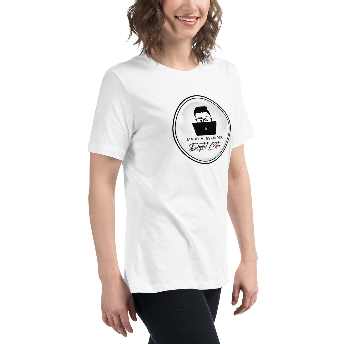 Digital Cr8tor Logo Women's Relaxed T-Shirt