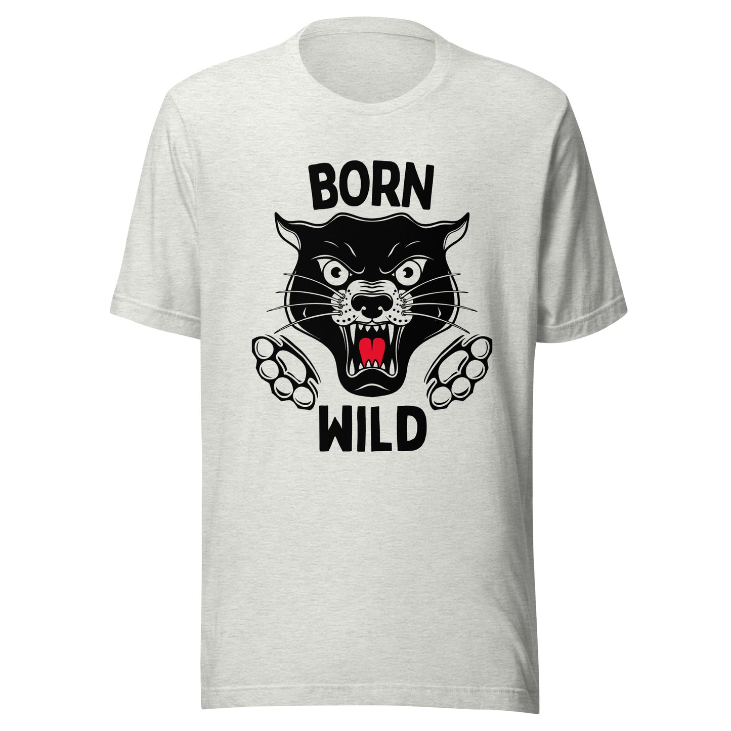 Born Wild - Traditional Panther Unisex t-shirt