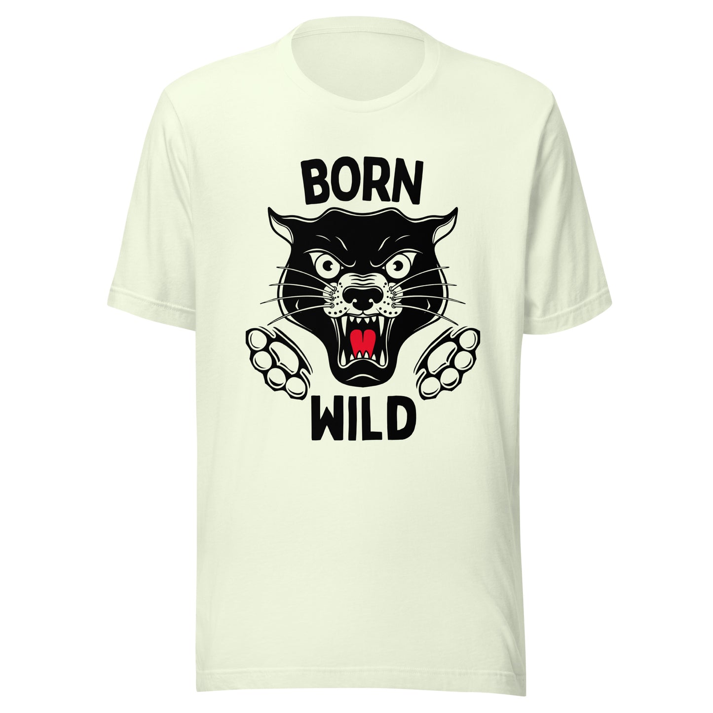 Born Wild - Traditional Panther Unisex t-shirt