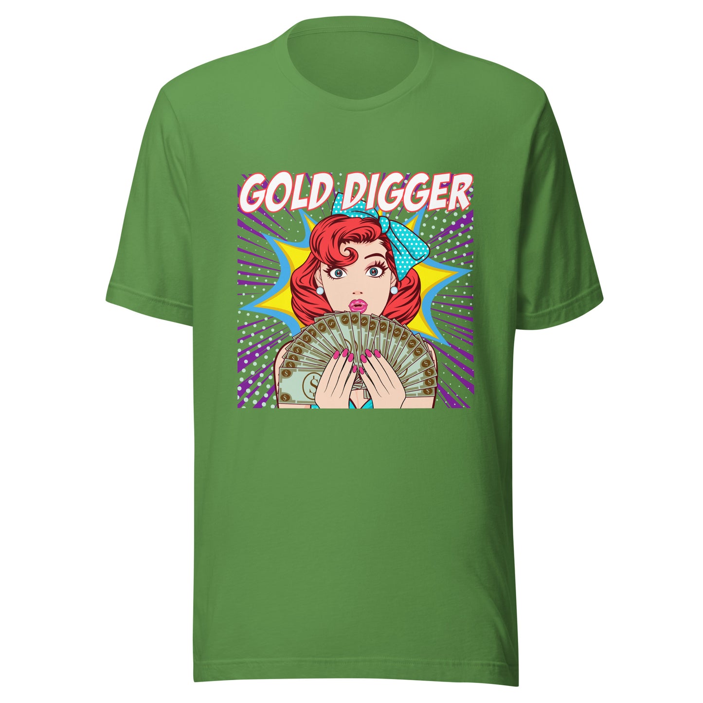 GOLD DIGGER pop art Unisex t-shirt