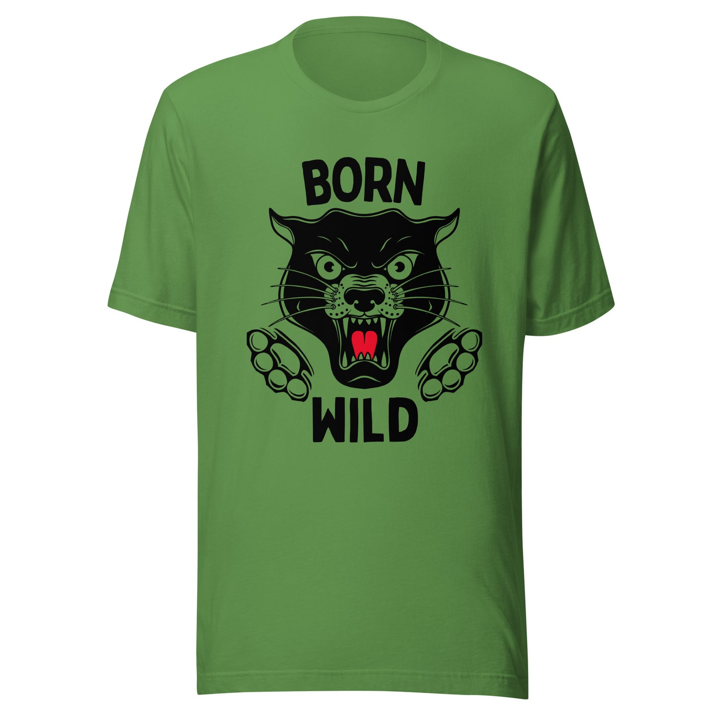 Born Wild - Traditional Panther Unisex t-shirt