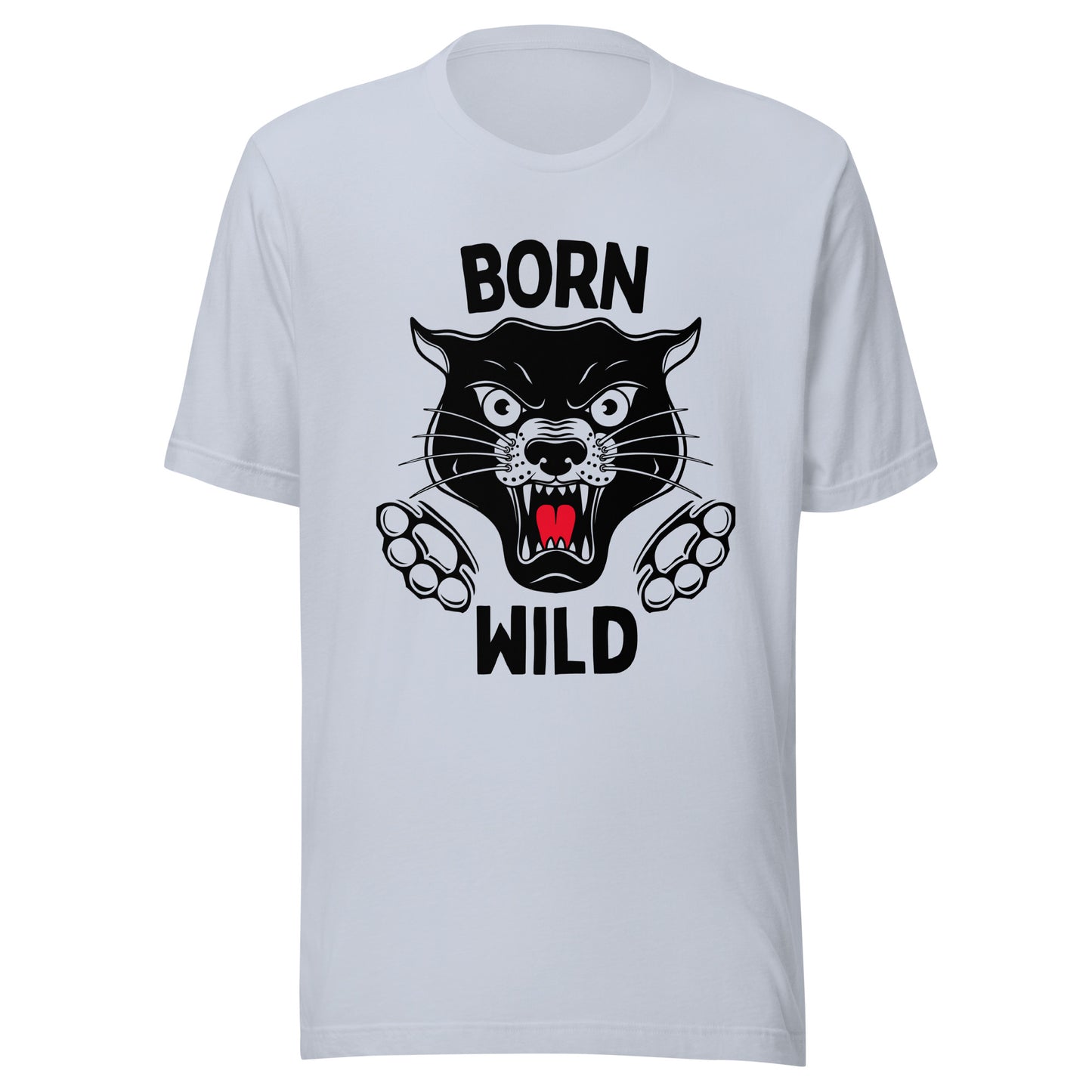 Born Wild - Traditional Panther Unisex t-shirt