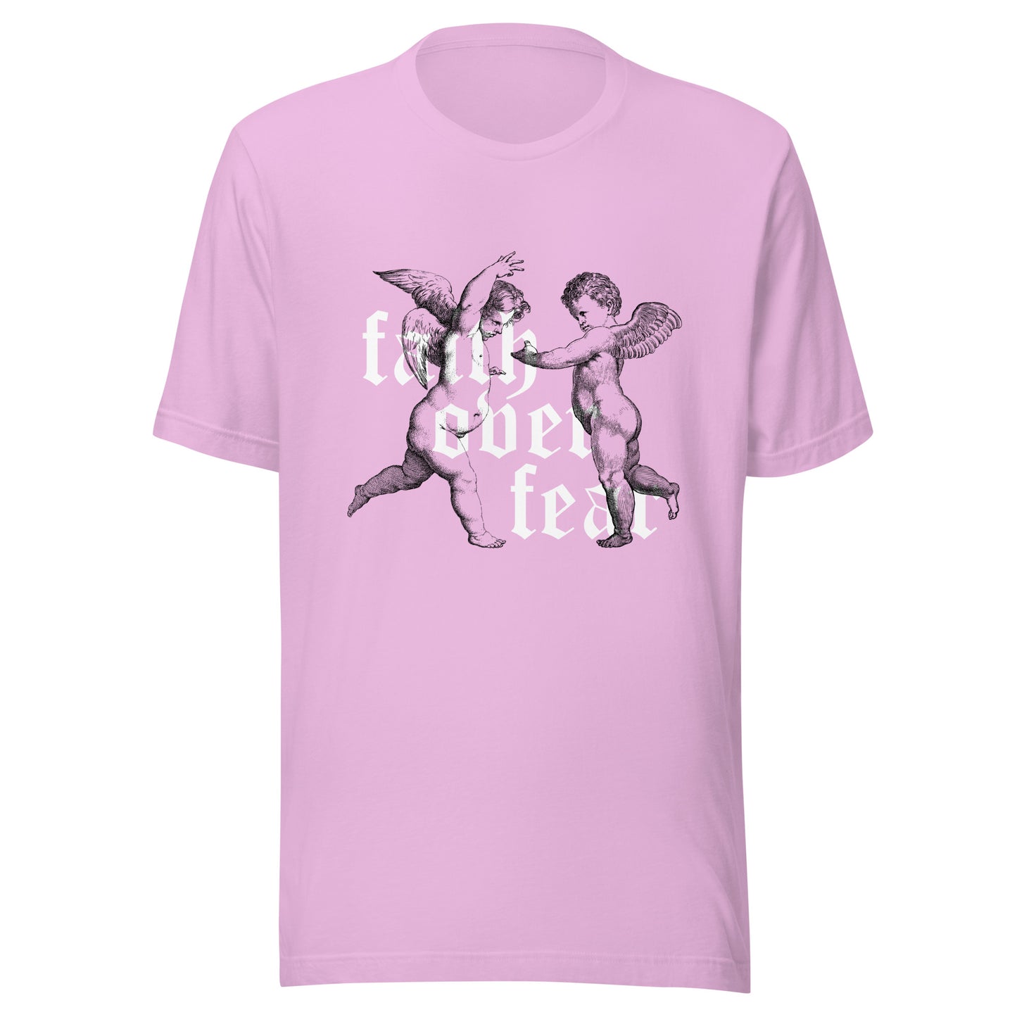 Angels - faith over fear Unisex t-shirt