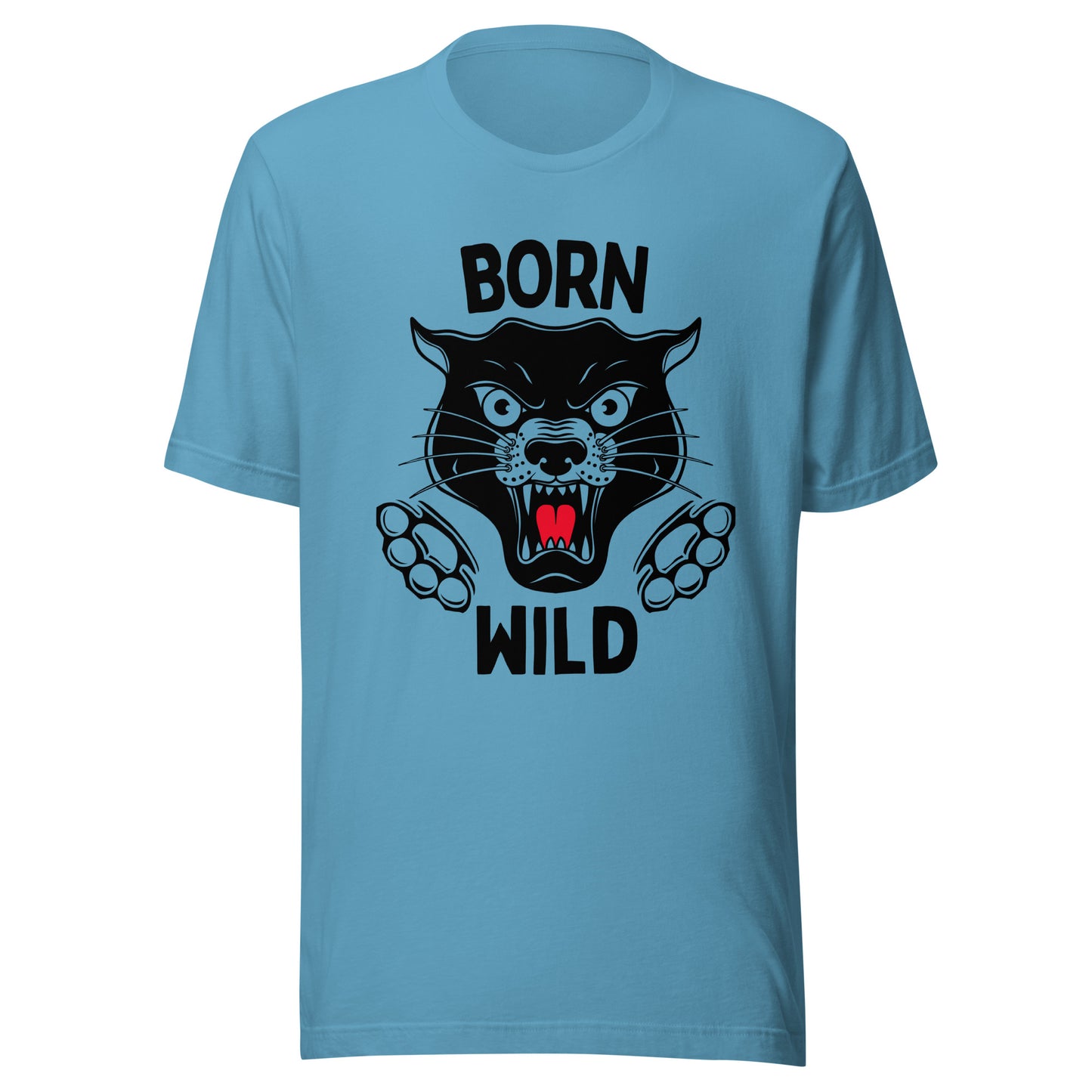 Born Wild - Traditional Panther Unisex t-shirt