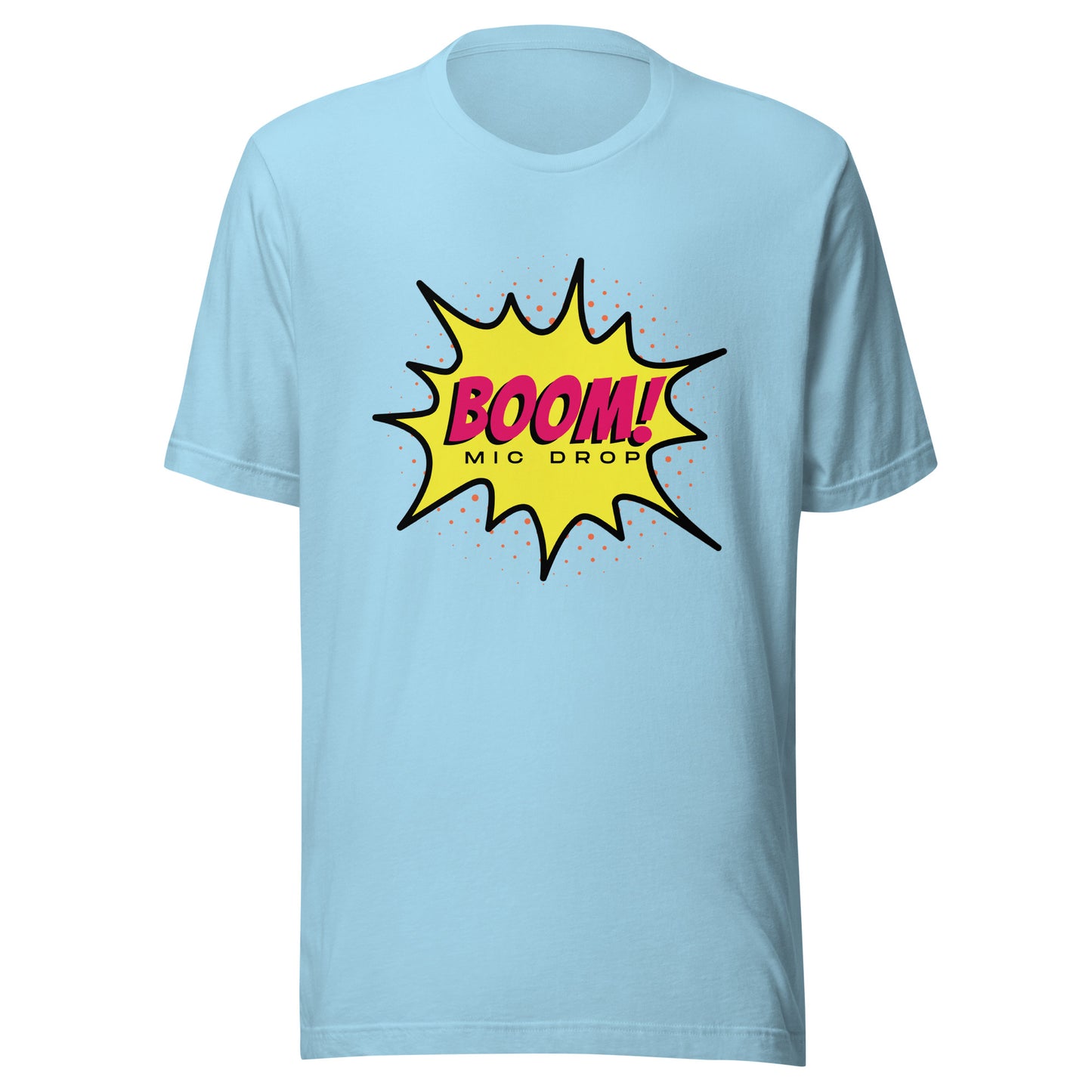 BOOM! Mic Drop Unisex t-shirt